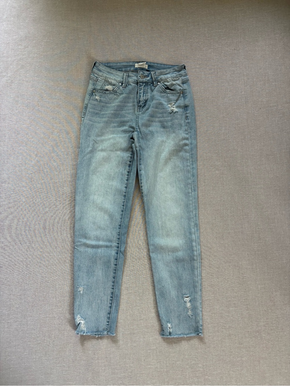 Sky and Sparrow Light Blue Distressed Women's Jeans Size 0